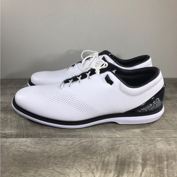 Nike DM0103 Jordan ADG 4 White Leather Men’s Golf Shoes Cleats Spikes Size 15 main image 8
